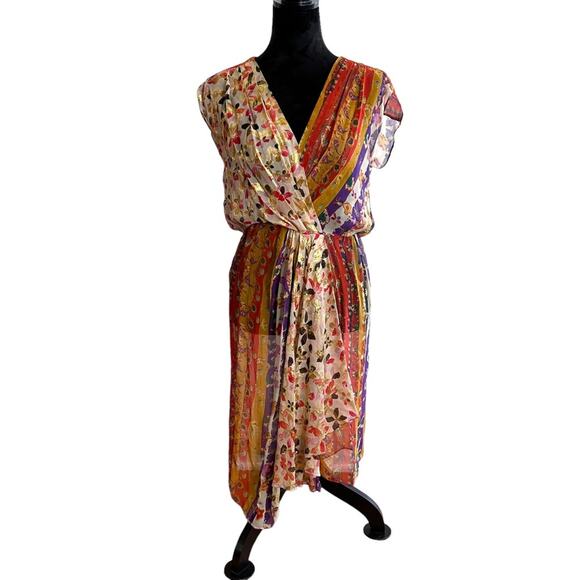 Diane Von Furstenburg Zora Dress EUC SZ 4 - Picture 2 of 13